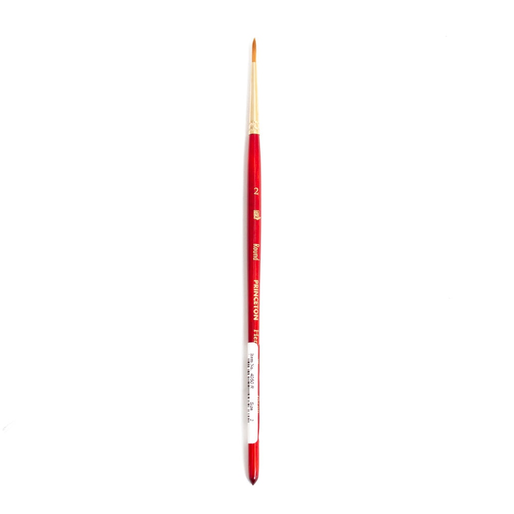 Princeton, Brushes, Art & School, Heritage, Synthetic Sable, Watercolor, 105316, Round, 2